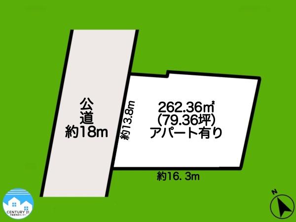 岡崎市天白町字河原の土地