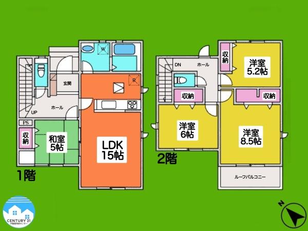 西尾市一色町千間第１期3号棟