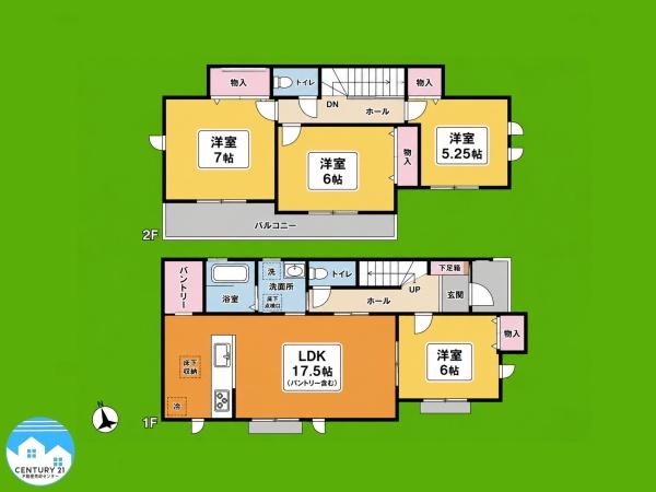 西尾市中畑町宮東22番C号棟