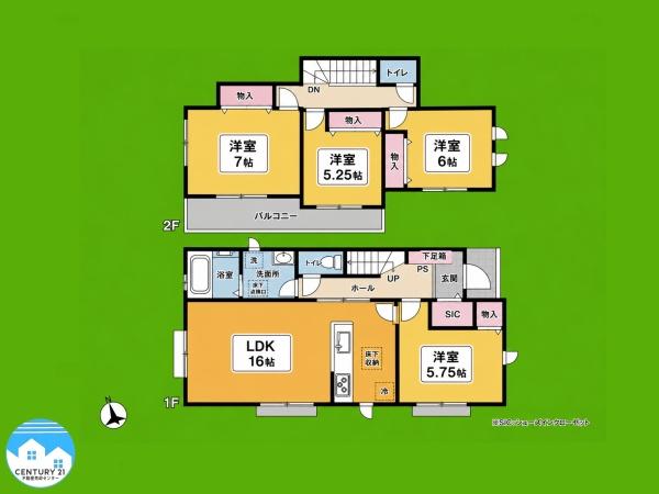 西尾市中畑町宮東22番D号棟