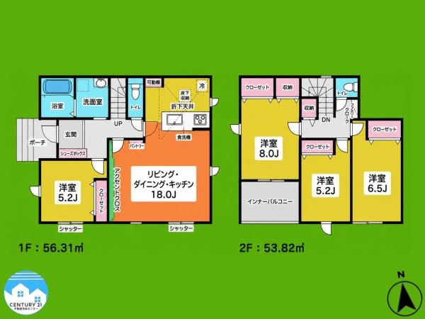 安城市桜井町０１期　1号棟