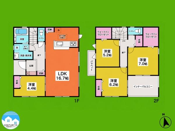 西尾市巨海町北浜田第２４号棟