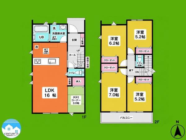 西尾市米津町01期4号棟