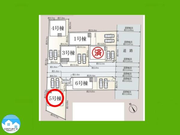 クレイドルガーデン西尾市一色町松木島第9５号棟