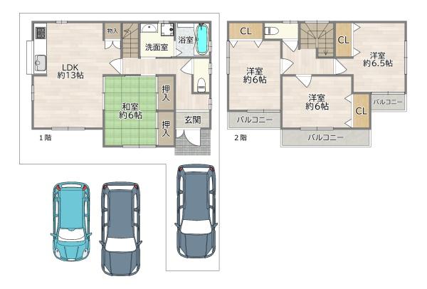 守口市東郷通２丁目の中古一戸建