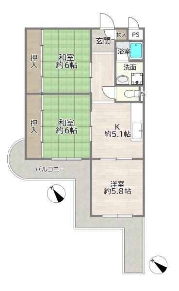 エバーグリーン淀川２号棟