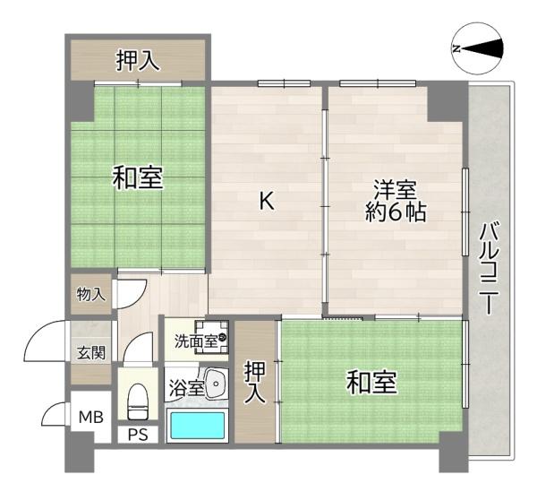ダイアパレス三国１号館