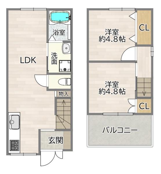 大阪市淀川区田川２丁目の中古一戸建