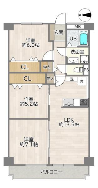 すみれ橋第２コーポ４号棟