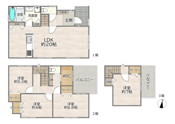 大阪市淀川区野中北１丁目の中古一戸建