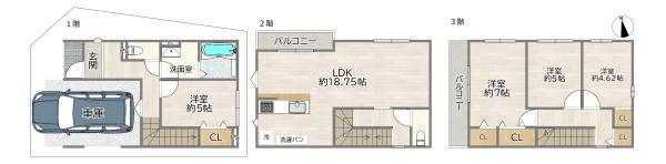 守口市大久保町５丁目の中古一戸建
