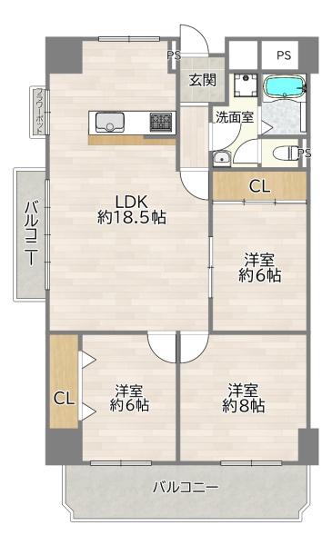 オリーブハイツ相川２号棟