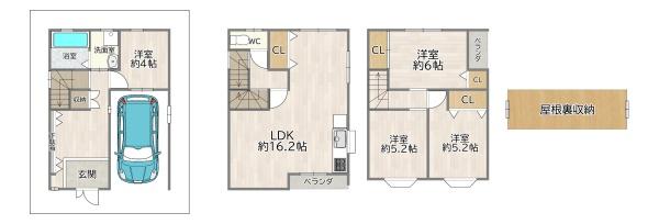 守口市東光町１丁目の中古一戸建