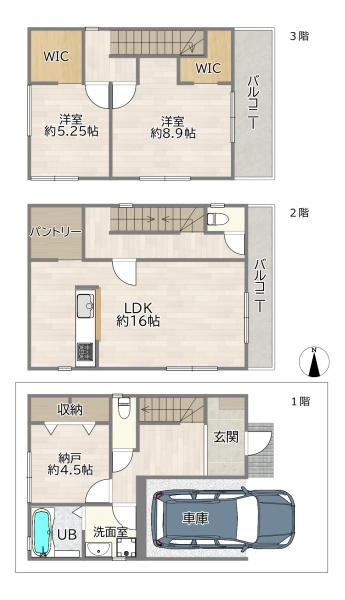 守口市大久保町５丁目の新築一戸建