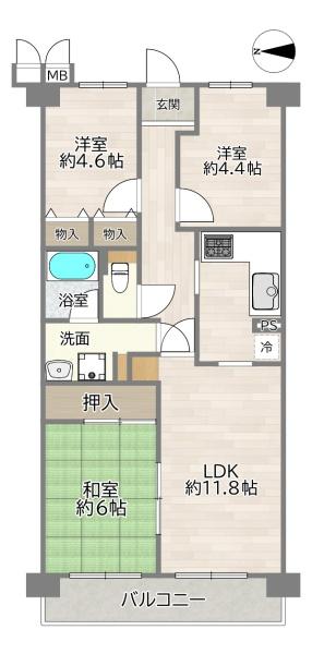 コスモシティ森林公園弐番館
