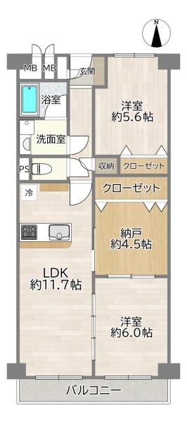 日商岩井野江マンション
