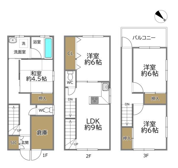 大阪市淀川区東三国２丁目の中古一戸建