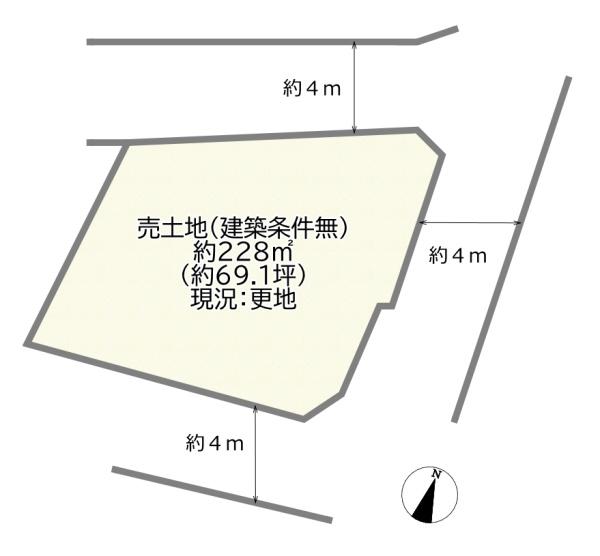 箕面市箕面２丁目の売土地