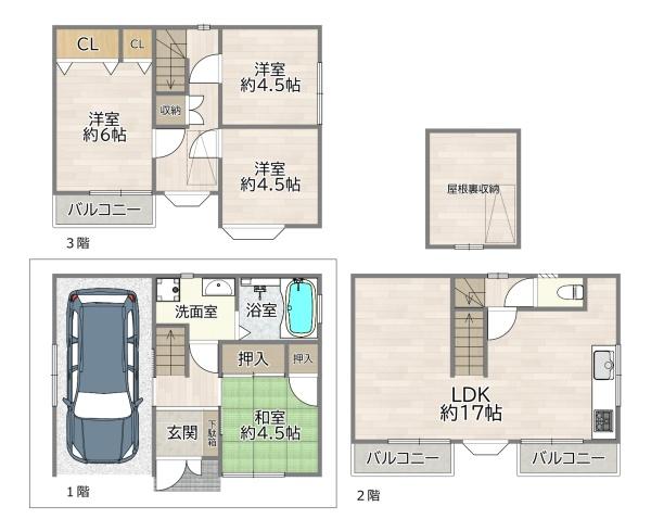 守口市佐太中町５丁目の中古一戸建