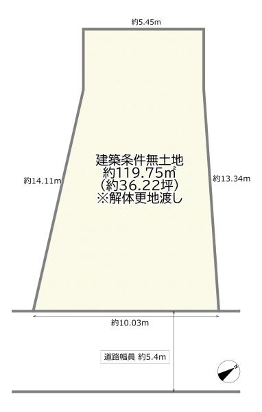守口市寺内町２丁目の売土地