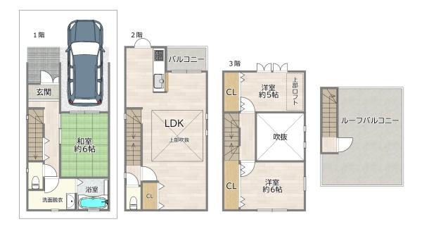 大阪市淀川区加島３丁目の中古一戸建