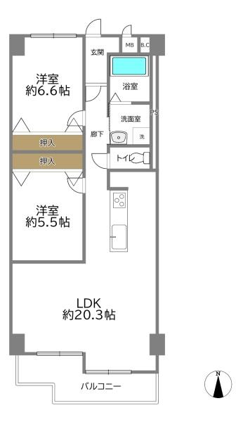 新北野第３コーポ