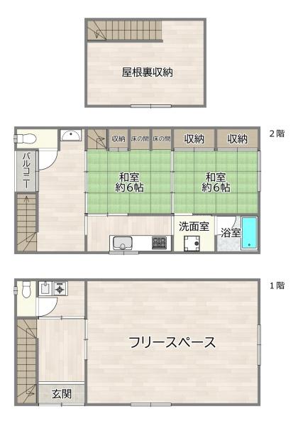 大阪市城東区野江１丁目の中古一戸建て