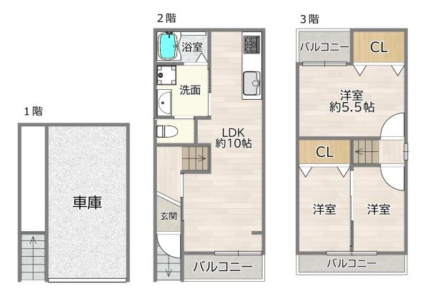 大阪市東淀川区大桐４丁目の中古一戸建