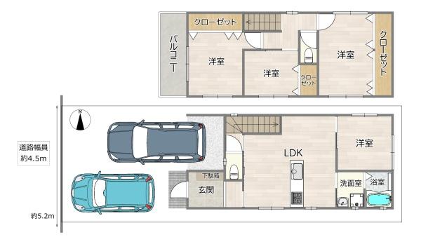 守口市藤田町２丁目の売土地