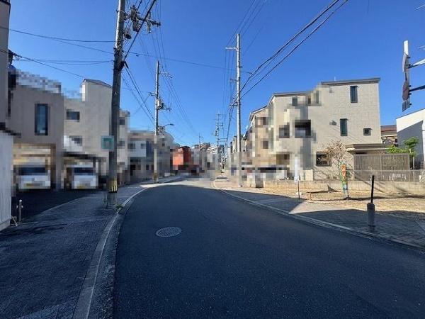 守口市大枝北町の土地(前面道路含む現地写真)
