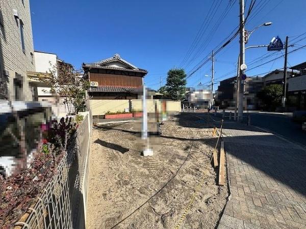 守口市大枝北町の土地(現地土地写真)