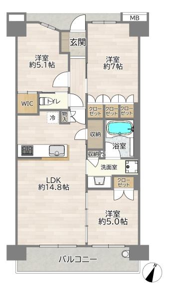 シティテラス神崎川駅前SB棟