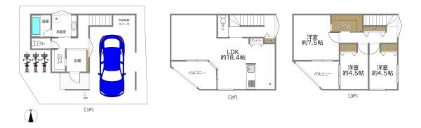 大阪市城東区鴫野西5丁目の新築一戸建