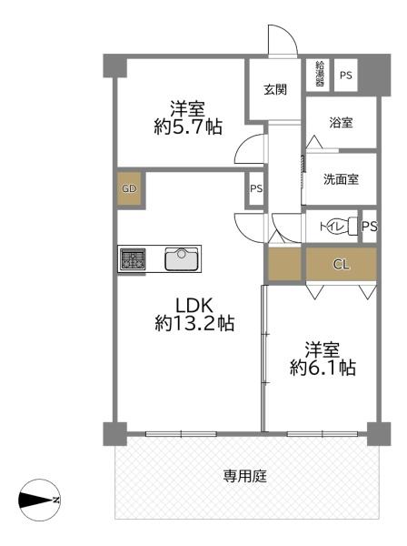 城北ハイツ1号館