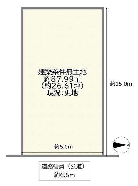 守口市金田町5丁目の売土地