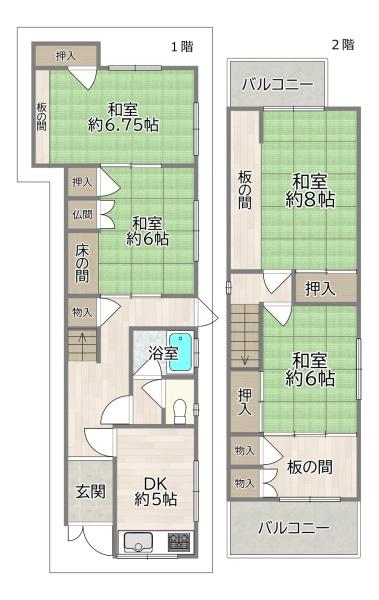 大阪市旭区赤川３丁目の中古一戸建