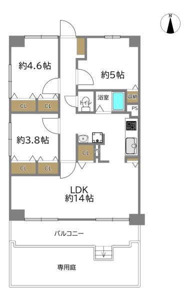 レックスタウン新高２号館