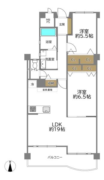京橋南コーポ3号棟