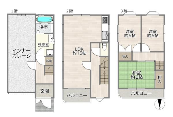 守口市大久保町１丁目の中古一戸建