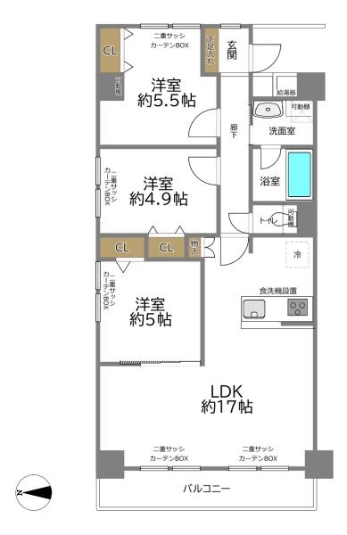 サニーコーポ東三国