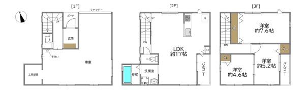 大阪市淀川区塚本3丁目の中古一戸建