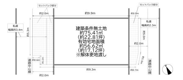 大阪市城東区成育4丁目の売土地
