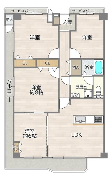 日商岩井守口太子橋マンション