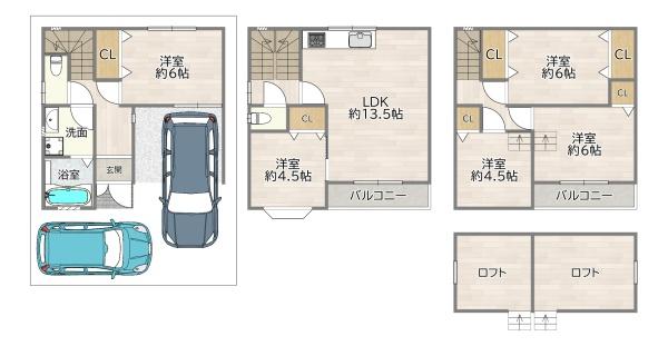 守口市高瀬町１丁目の中古一戸建