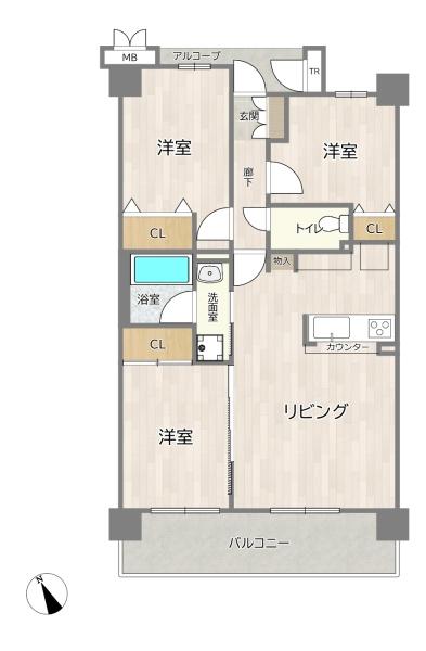 モンセーヌ加島ヴィルコート