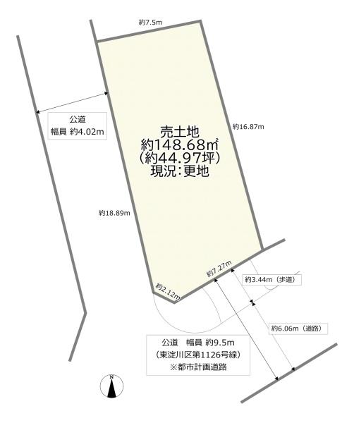 大阪市東淀川区東中島２丁目の売土地