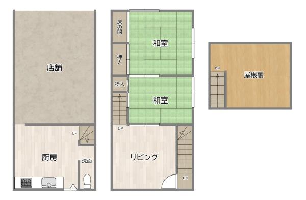 今福西1丁目　店舗付住宅