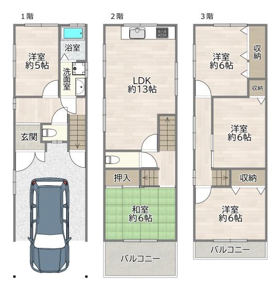 守口市寺方錦通３丁目の中古一戸建