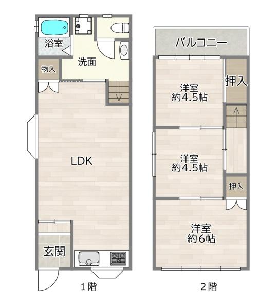 守口市大宮通３丁目の中古一戸建
