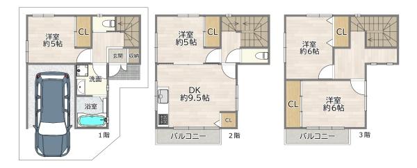守口市大庭町１丁目の中古一戸建